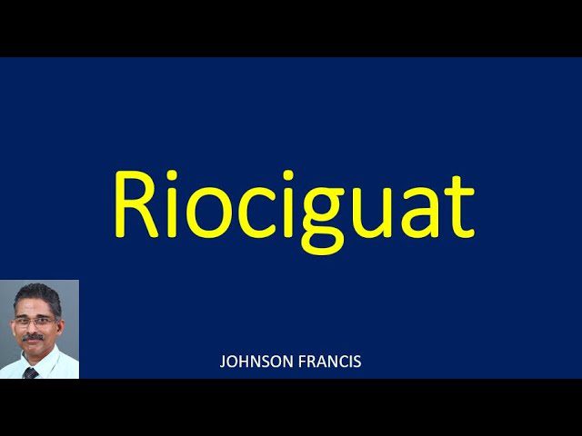 Riociguat - i-Healthcare
