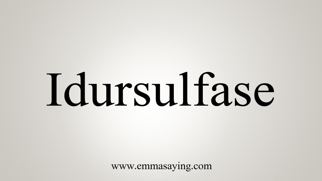 Idursulfasa - i-Healthcare