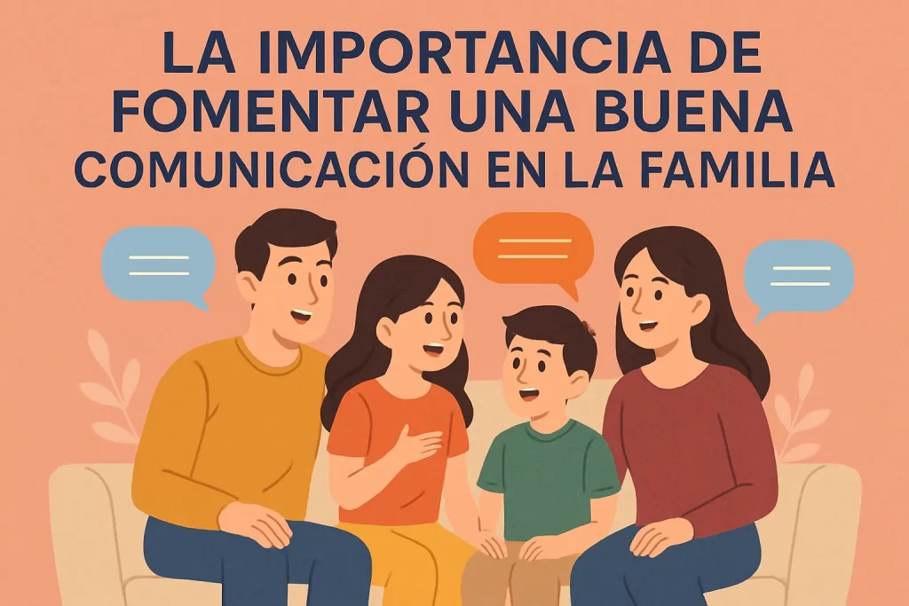 La importancia de fomentar una buena comunicación en la familia