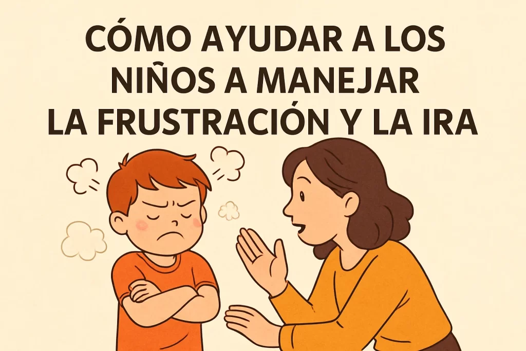 Cómo ayudar a los niños a manejar la frustración y la ira