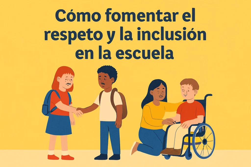 Cómo fomentar el respeto y la inclusión en la escuela