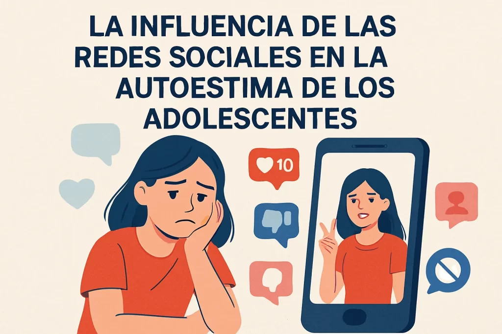La influencia de las redes sociales en la autoestima de los adolescentes