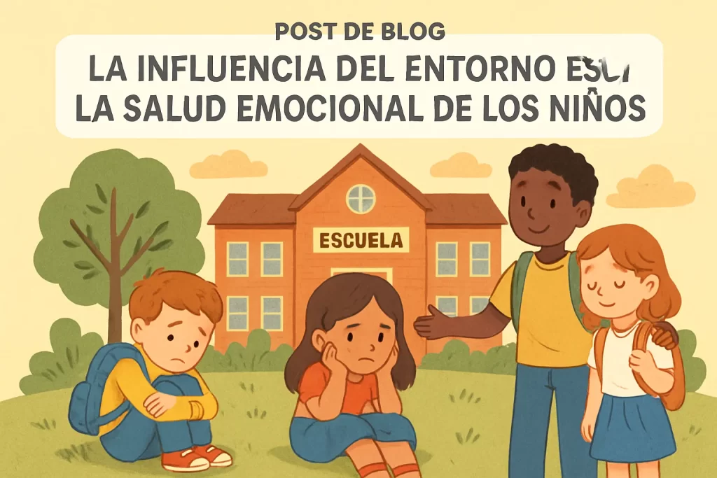 La influencia del entorno escolar en la salud emocional de los niños
