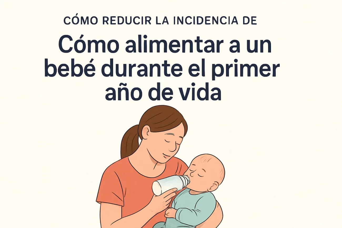 cómo reducir la incidencia de Cómo alimentar a un bebé durante el primer año de vida