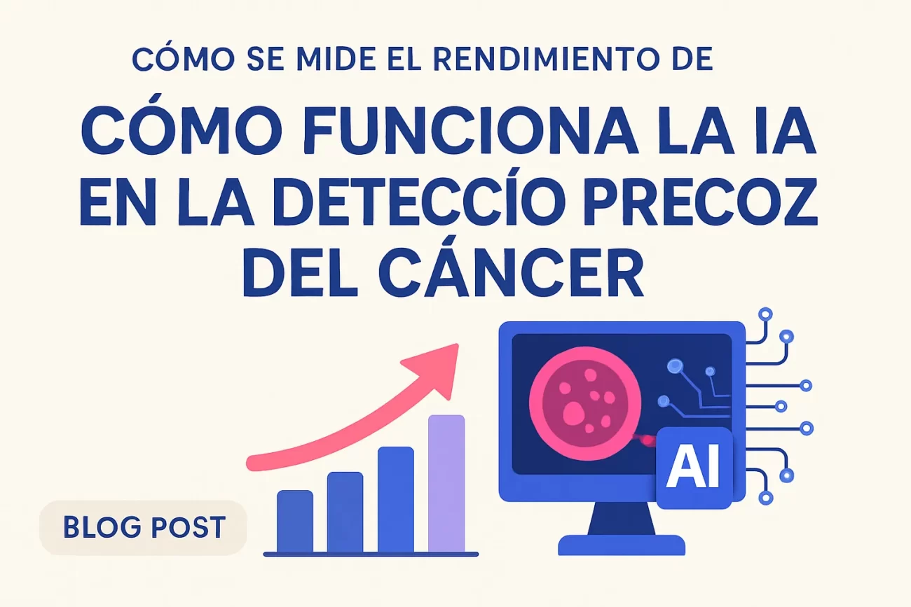 cómo se mide el rendimiento de Cómo funciona la IA en la detección precoz del cáncer