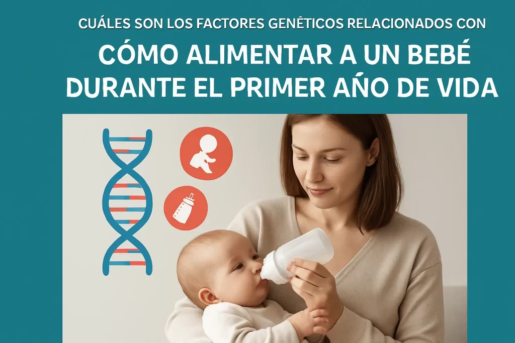 cuáles son los factores genéticos relacionados con Cómo alimentar a un bebé durante el primer año de vida