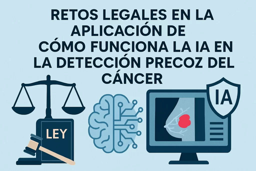 retos legales en la aplicación de Cómo funciona la IA en la detección precoz del cáncer