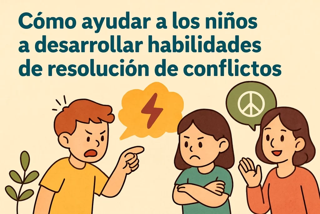 Cómo ayudar a los niños a desarrollar habilidades de resolución de conflictos
