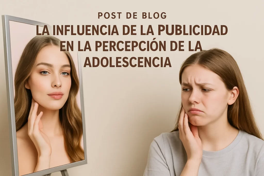 La influencia de la publicidad en la percepción de la belleza en la adolescencia