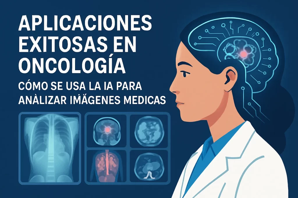 aplicaciones exitosas en oncología de Cómo se usa la IA para analizar imágenes médicas