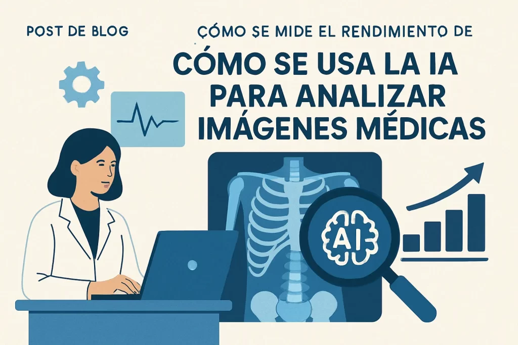 cómo se mide el rendimiento de Cómo se usa la IA para analizar imágenes médicas
