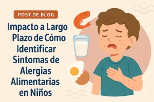 impacto a largo plazo de Cómo identificar síntomas de alergias alimentarias en niños