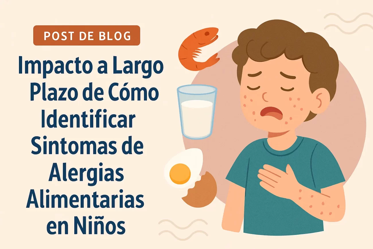 impacto a largo plazo de Cómo identificar síntomas de alergias alimentarias en niños