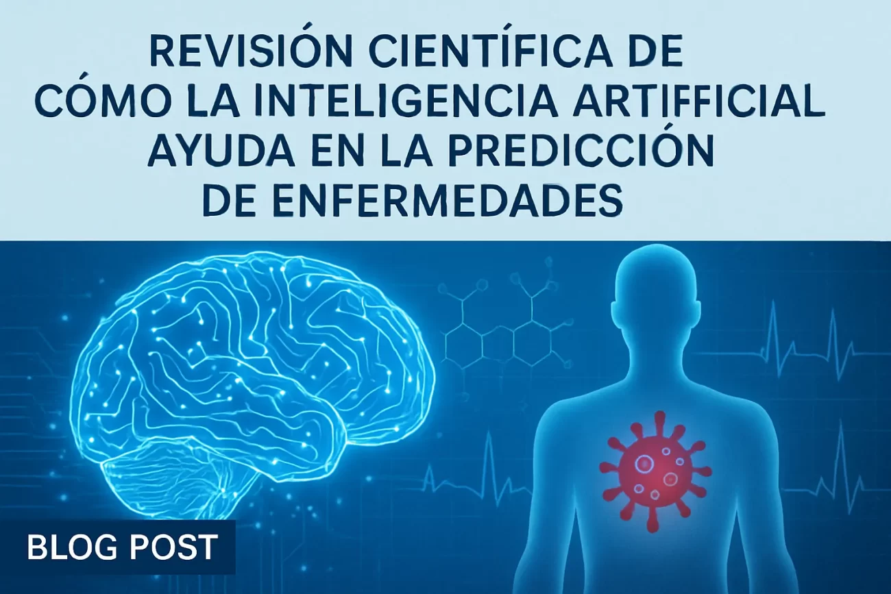 revisión científica de Cómo la inteligencia artificial ayuda en la predicción de enfermedades