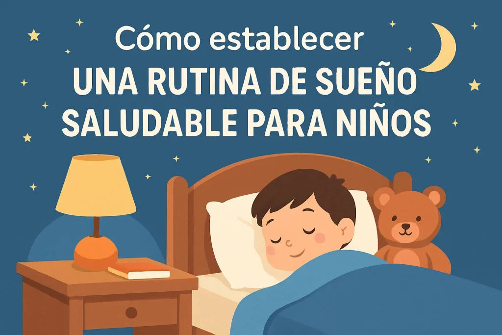 cómo prevenir Cómo establecer una rutina de sueño saludable para niños