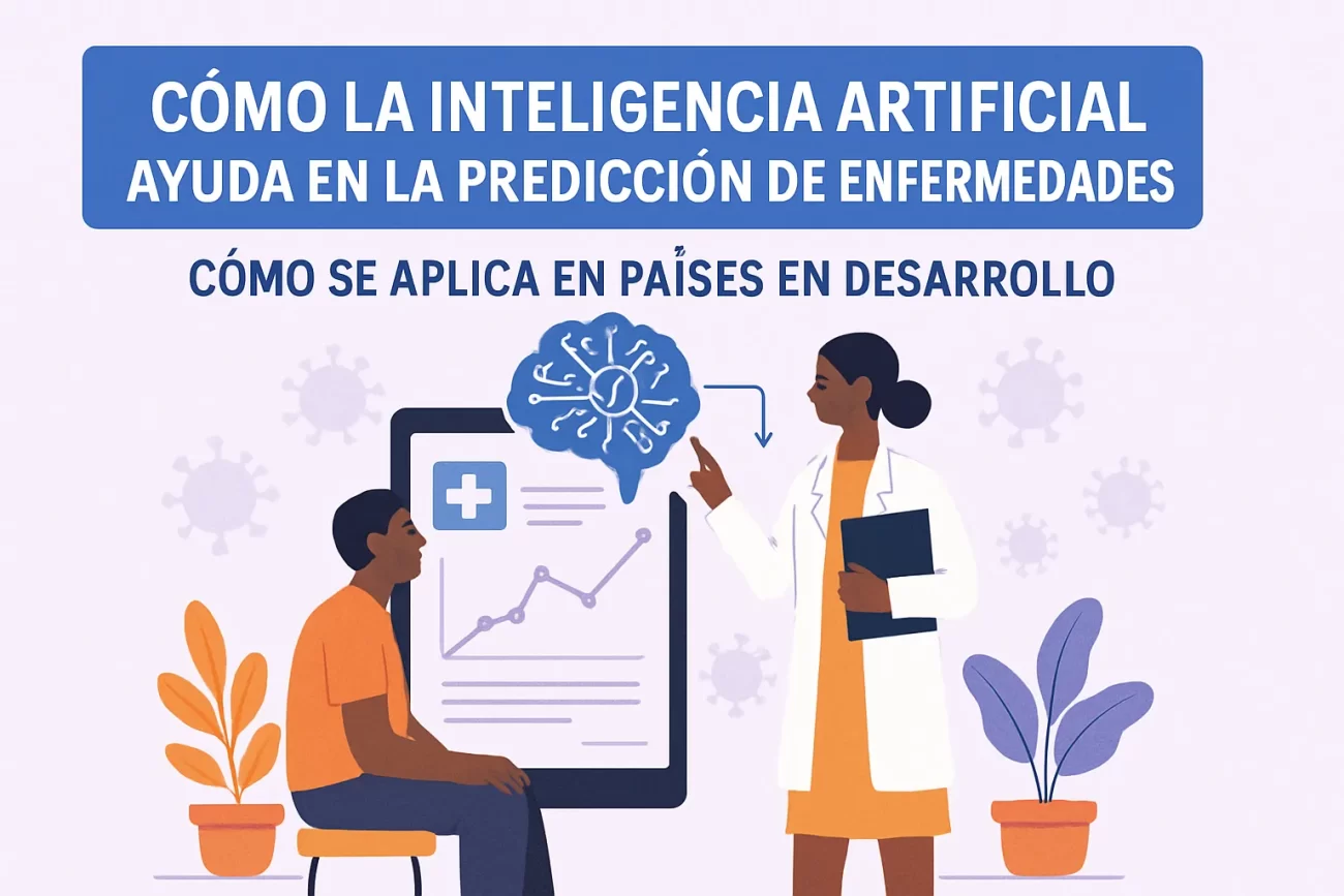 cómo se aplica en países en desarrollo Cómo la inteligencia artificial ayuda en la predicción de enfermedades
