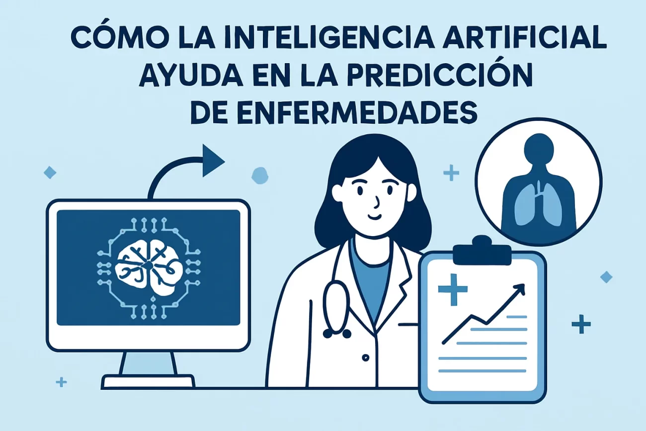 cómo se entrena un sistema de Cómo la inteligencia artificial ayuda en la predicción de enfermedades