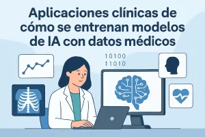 aplicaciones-clinicas-de-Como-se-entrenan-modelos-de-IA-con-datos-medicos - i-Healthcare aplicaciones clínicas de Cómo se entrenan modelos de IA con datos médicos