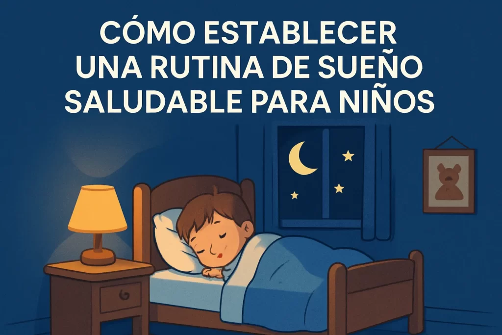 efectos secundarios de tratamientos para Cómo establecer una rutina de sueño saludable para niños