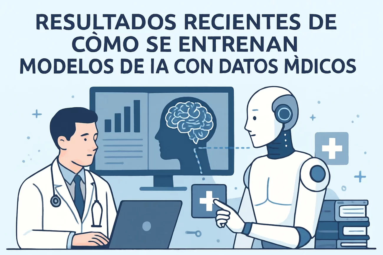 resultados recientes de Cómo se entrenan modelos de IA con datos médicos