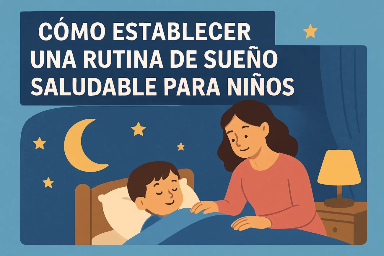 medidas de prevención contra Cómo establecer una rutina de sueño saludable para niños