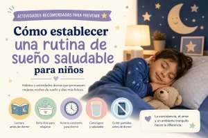 actividades-recomendadas-para-prevenir-Como-establecer-una-rutina-de-sueno-saludable-para-ninos - i-Healthcare actividades recomendadas para prevenir Cómo establecer una rutina de sueño saludable para niños