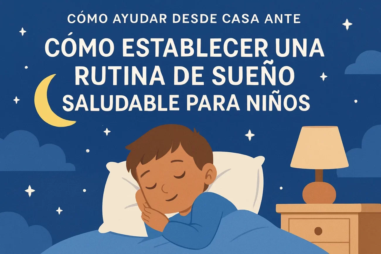 como-ayudar-desde-casa-ante-Como-establecer-una-rutina-de-sueno-saludable-para-ninos - i-Healthcare cómo ayudar desde casa ante Cómo establecer una rutina de sueño saludable para niños