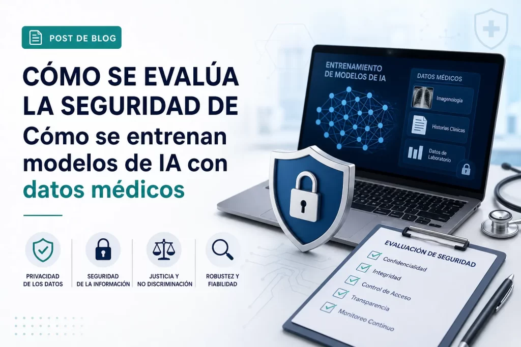 cómo se evalúa la seguridad de Cómo se entrenan modelos de IA con datos médicos