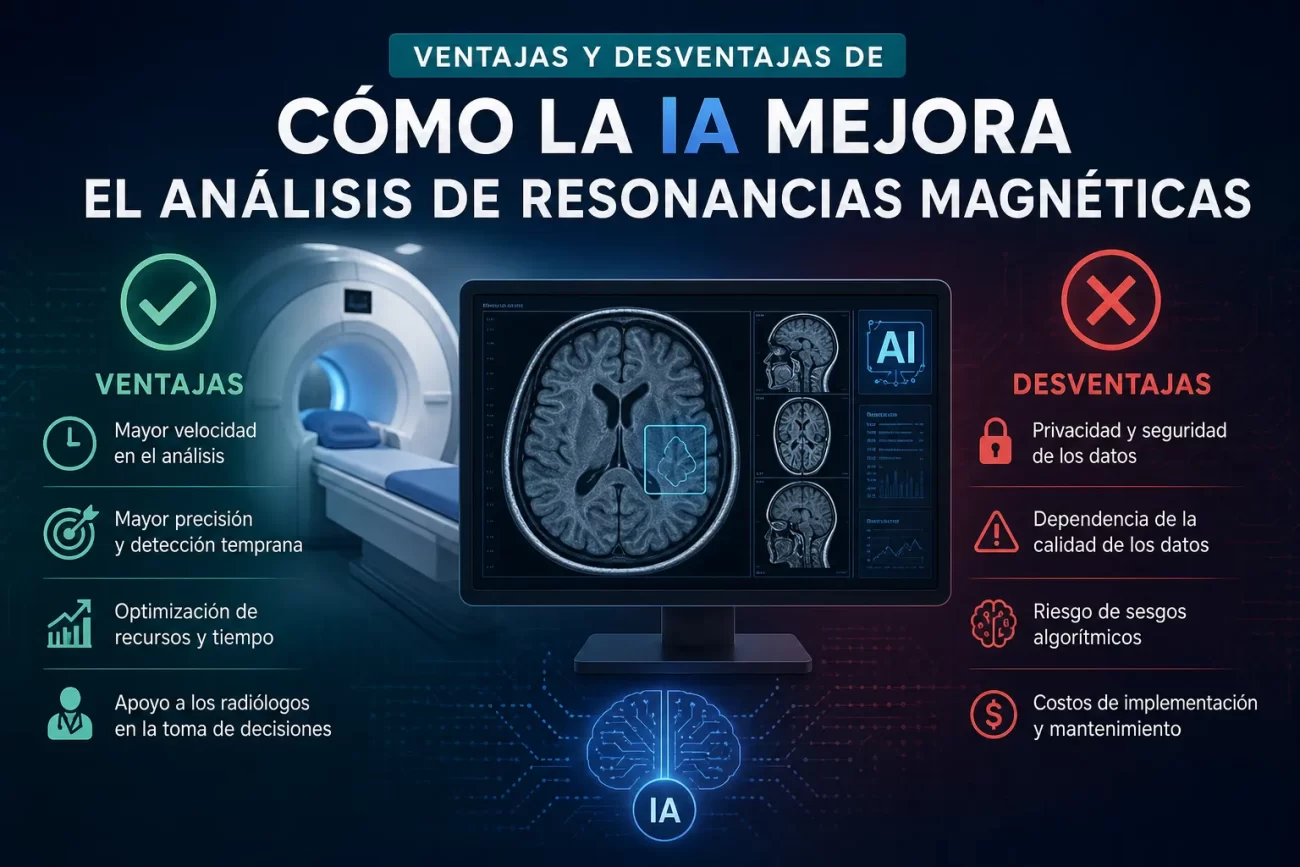 ventajas y desventajas de Cómo la IA mejora el análisis de resonancias magnéticas