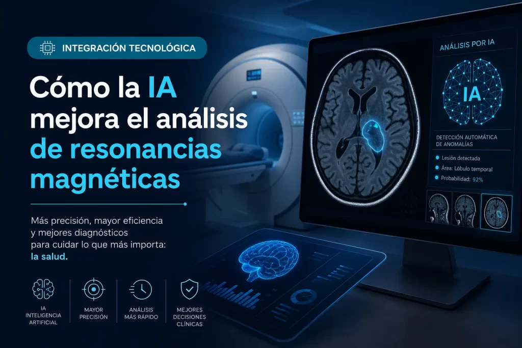 integración tecnológica de Cómo la IA mejora el análisis de resonancias magnéticas